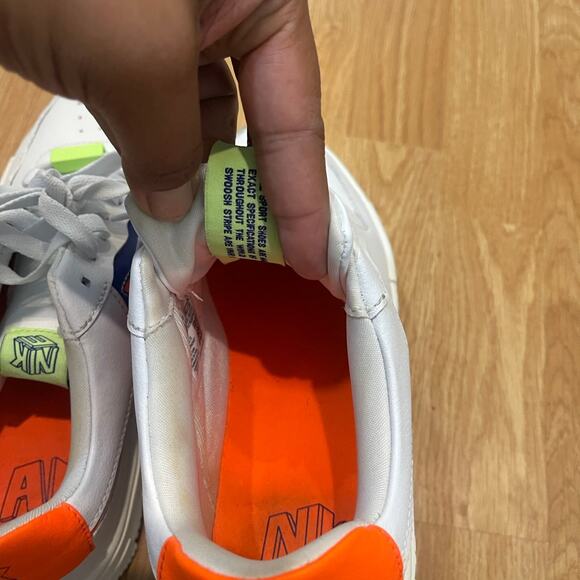 Nike Air Force 1 Women Pixel Summit White Concord Hyper Crimson Sneaker - Picture 4 of 9